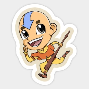 Aang Chibi Sticker